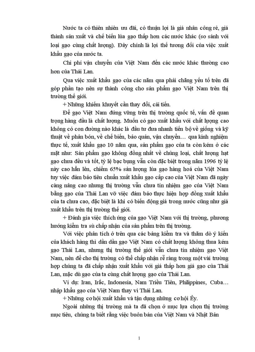 image for page Một số giải pháp nhằm góp phần nâng cao kim ngạch xuất khẩu gạo trong năm 2001