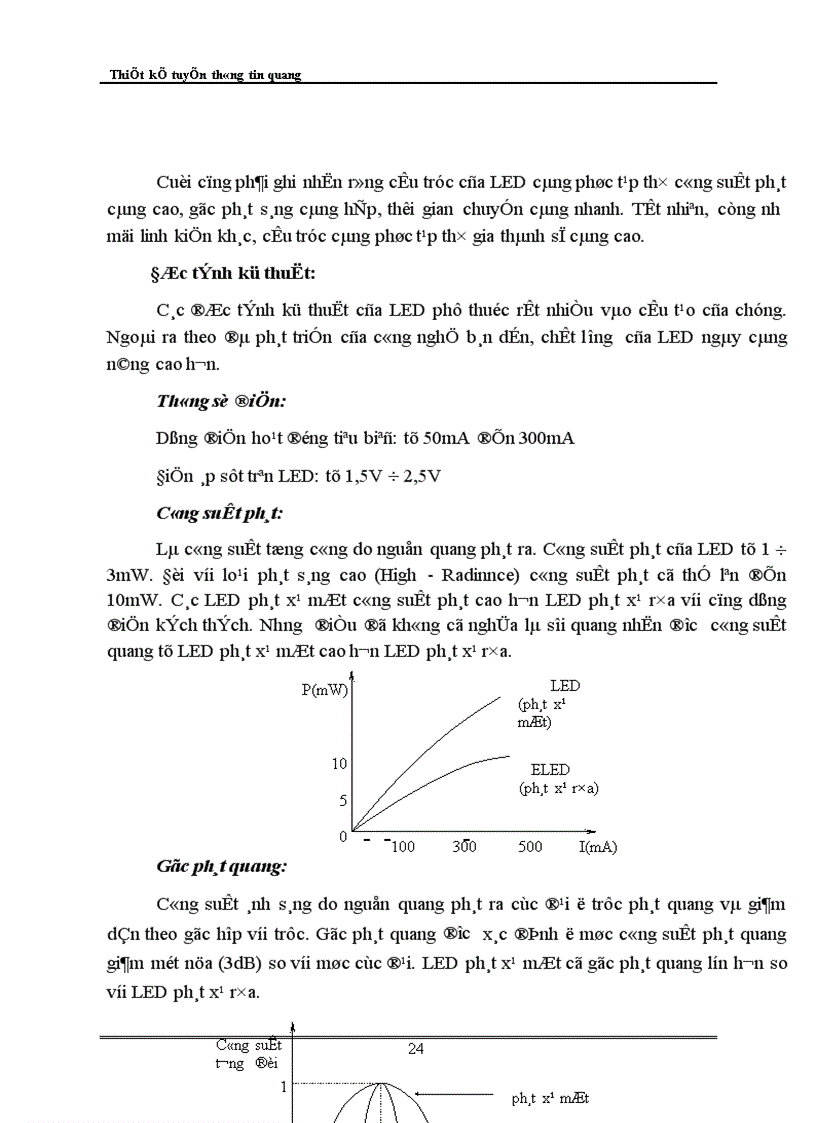 image for page Thiết kế tuyến thông tin quang tốt ngiệp Thông tin quang