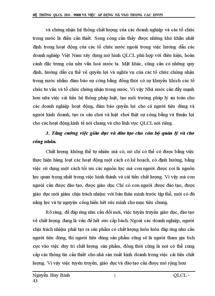 image for page Hệ thống qlcl iso và việc áp dụng nó vào trong các dnvn 1