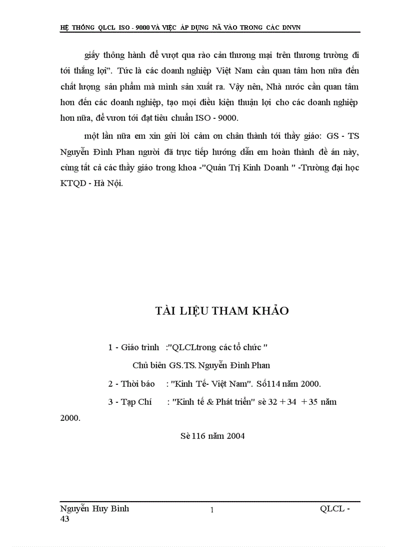 image for page Hệ thống qlcl iso và việc áp dụng nó vào trong các dnvn 1