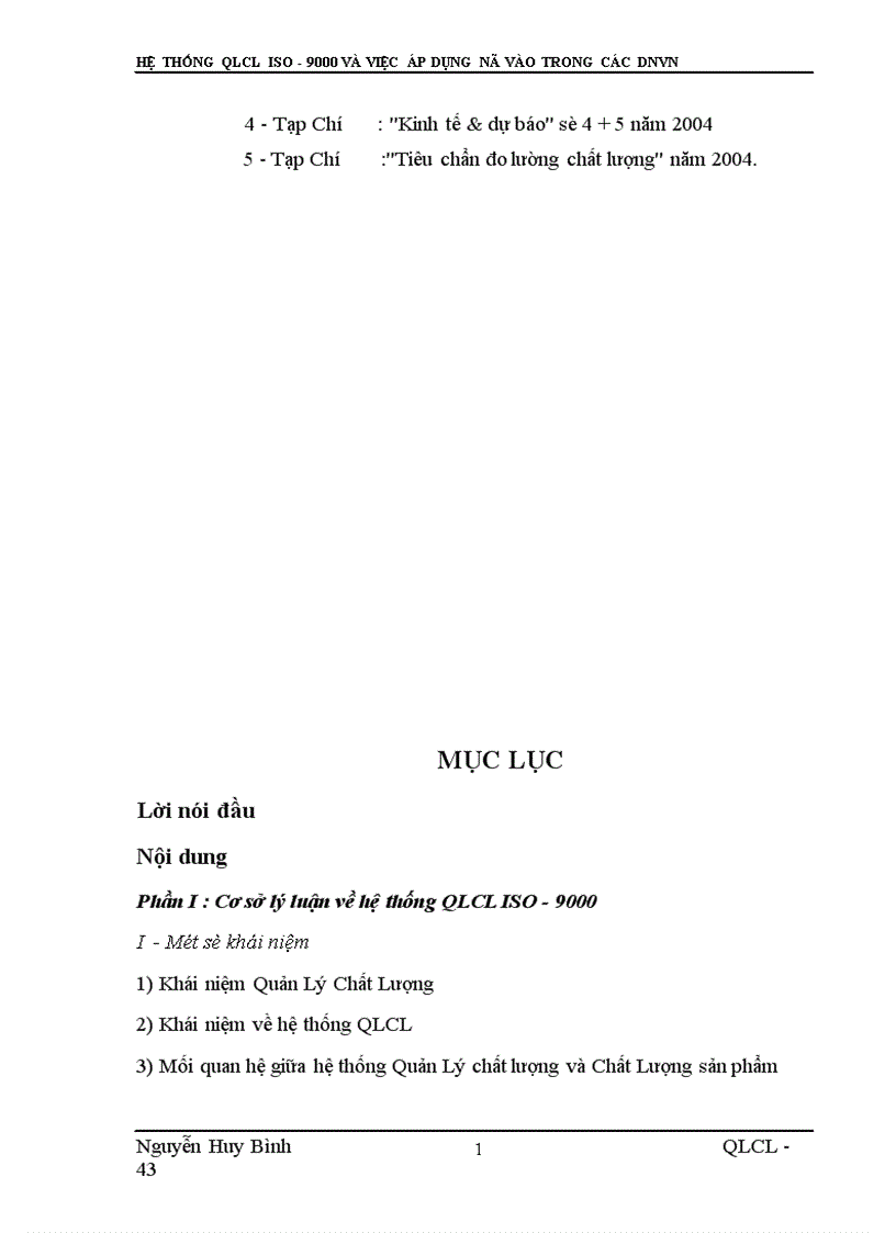 image for page Hệ thống qlcl iso và việc áp dụng nó vào trong các dnvn 1
