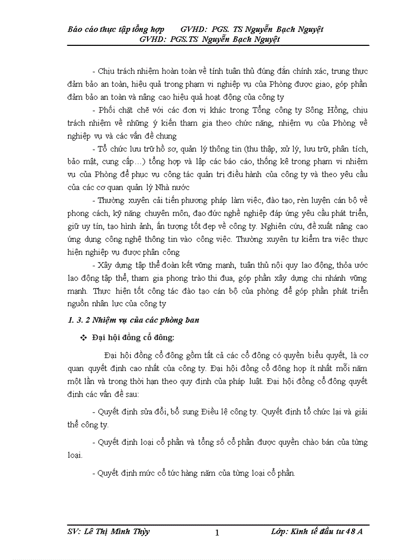 image for page Báo cáo thực tập tổng hợp tại Công ty cổ phần xây dựng số 1 sông hồng