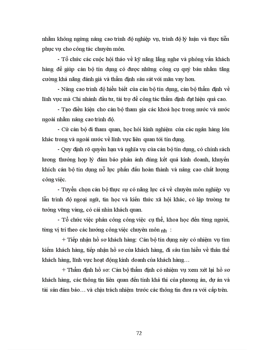 image for page Giải pháp nâng cao Chất lượng tín dụng tại Chi nhánh NHNo PTNT Láng Hạ