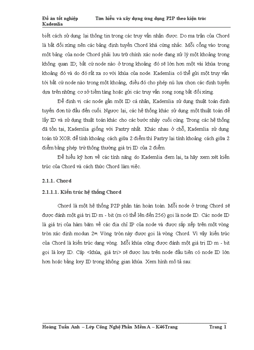 image for page Tìm hiểu và xây dựng ứng dụng P P theo kién trúc Kademlia