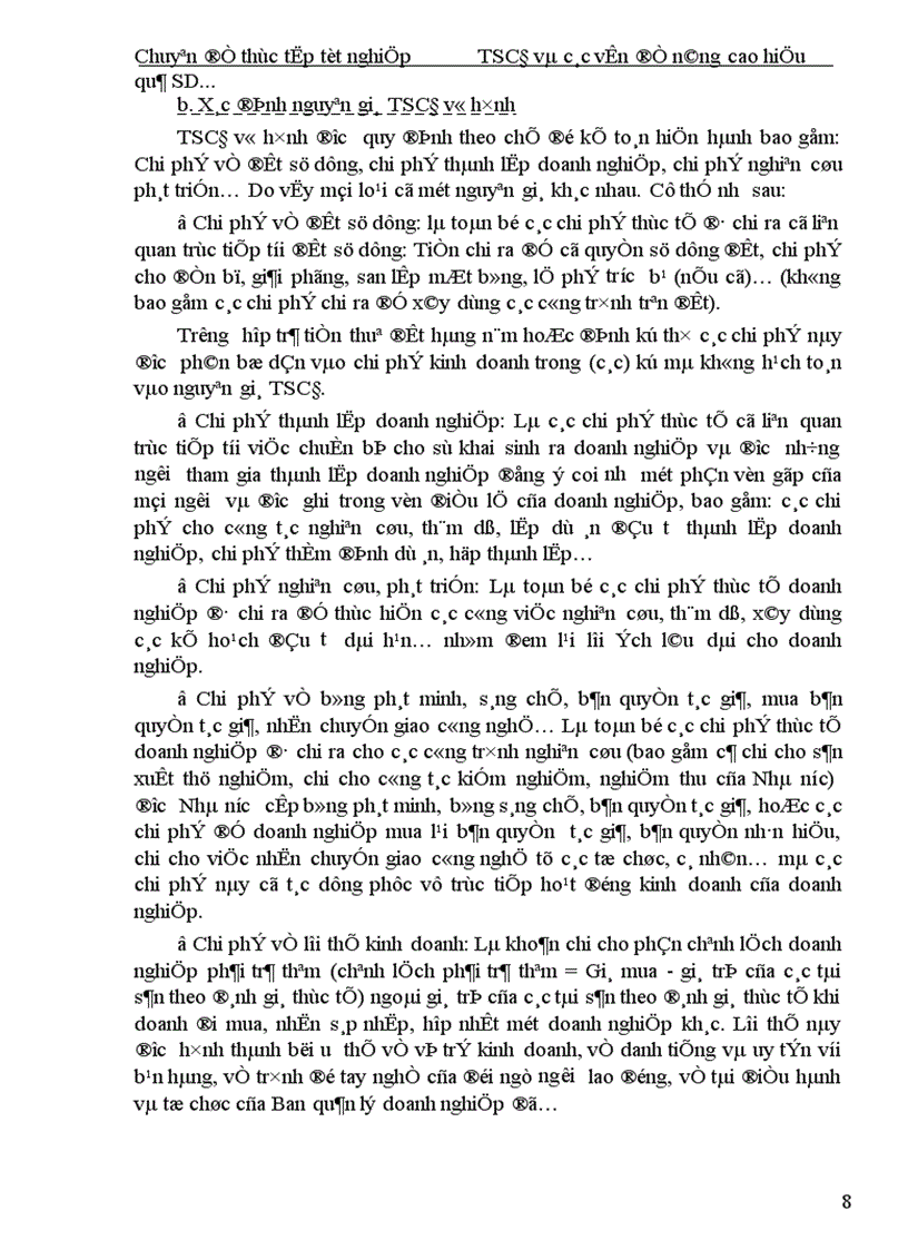 image for page Hoàn thiện công tác tổ chức hạch toán TSCĐ với những vấn đề quản lý và nâng cao hiệu quả sử dụng TSCĐ tại Xí nghiệp In I Thông tấn xã Việt Nam 1