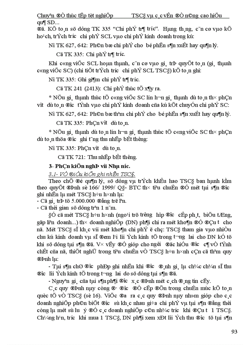 image for page Hoàn thiện công tác tổ chức hạch toán TSCĐ với những vấn đề quản lý và nâng cao hiệu quả sử dụng TSCĐ tại Xí nghiệp In I Thông tấn xã Việt Nam 1