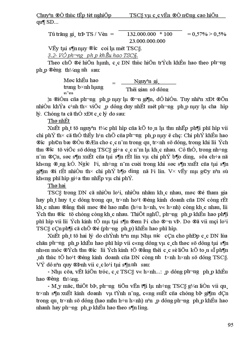 image for page Hoàn thiện công tác tổ chức hạch toán TSCĐ với những vấn đề quản lý và nâng cao hiệu quả sử dụng TSCĐ tại Xí nghiệp In I Thông tấn xã Việt Nam 1