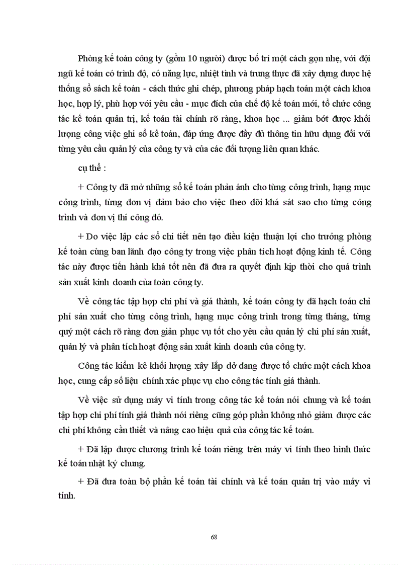 image for page Tổ chức công tác kế toán tập hợp chi phí sản xuất và tính giá thành sản phẩm xây lắp ở Công ty xây dựng số 1 1