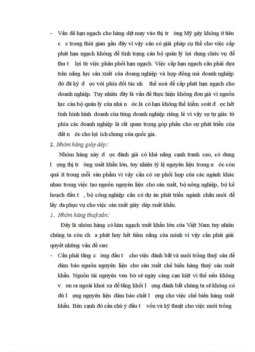 image for page Xuất khẩu hàng hoá của Việt Nam vào thị trường Hoa Kỳ Những vấn đề đặt ra và giải pháp phát triển 1