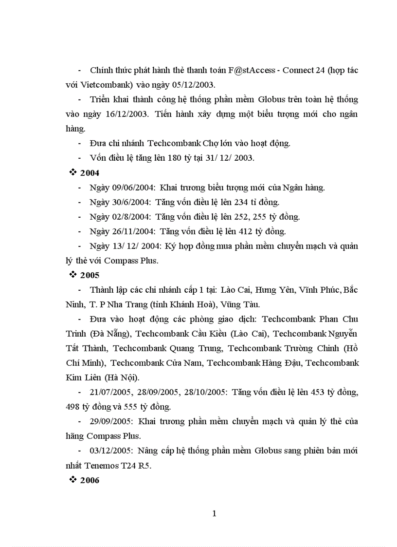 image for page Báo cáo thực tập tổng hợp tại ngân hàng Techcombank và chi nhánh Techcombank Đông Đô