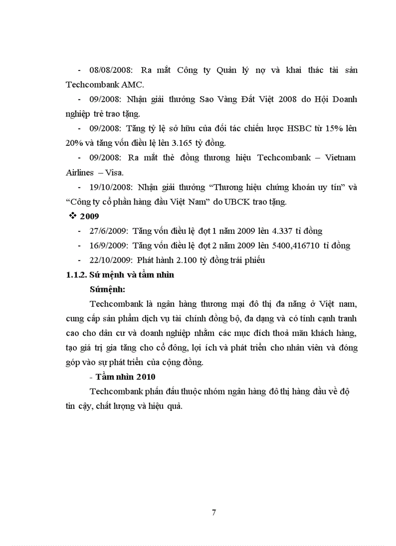image for page Báo cáo thực tập tổng hợp tại ngân hàng Techcombank và chi nhánh Techcombank Đông Đô