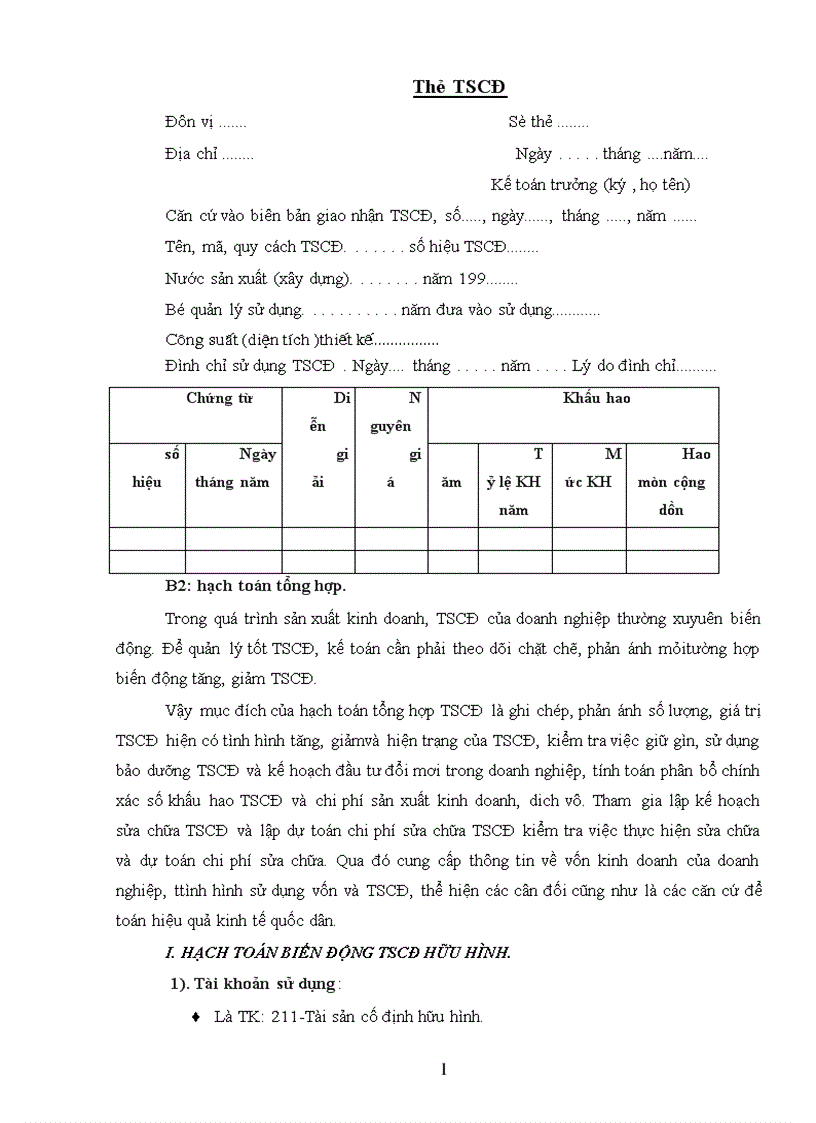 image for page Thực tế về tổ chức hạch toán quản lý TSCĐ tại Tổng công ty xuất