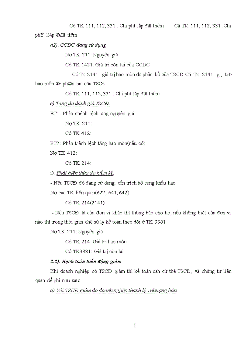 image for page Thực tế về tổ chức hạch toán quản lý TSCĐ tại Tổng công ty xuất