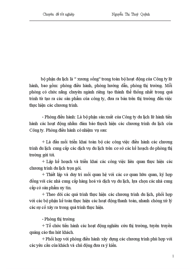 image for page Một số giải pháp nhằm phát triển hoạt động kinh doanh lữ hành quốc tế tại Công ty Du lịch Hà Nội Toserco 1