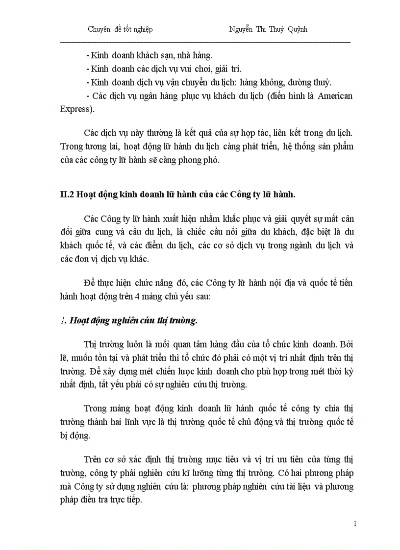 image for page Một số giải pháp nhằm phát triển hoạt động kinh doanh lữ hành quốc tế tại Công ty Du lịch Hà Nội Toserco 1
