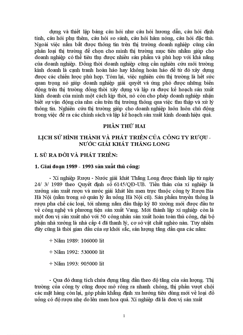 image for page Những biện pháp cơ bản để mở rộng và phát triển thị trường của công ty Rượu NGK Thăng Long