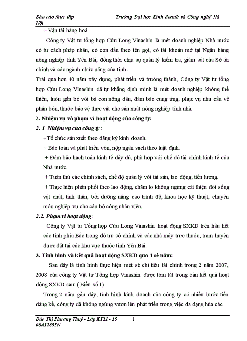 image for page Tình hình tổ chức bộ máy kế toán và tổ chức công tác kế toán tại Công ty Vật tư tổng hợp Cửu Long Vinashin