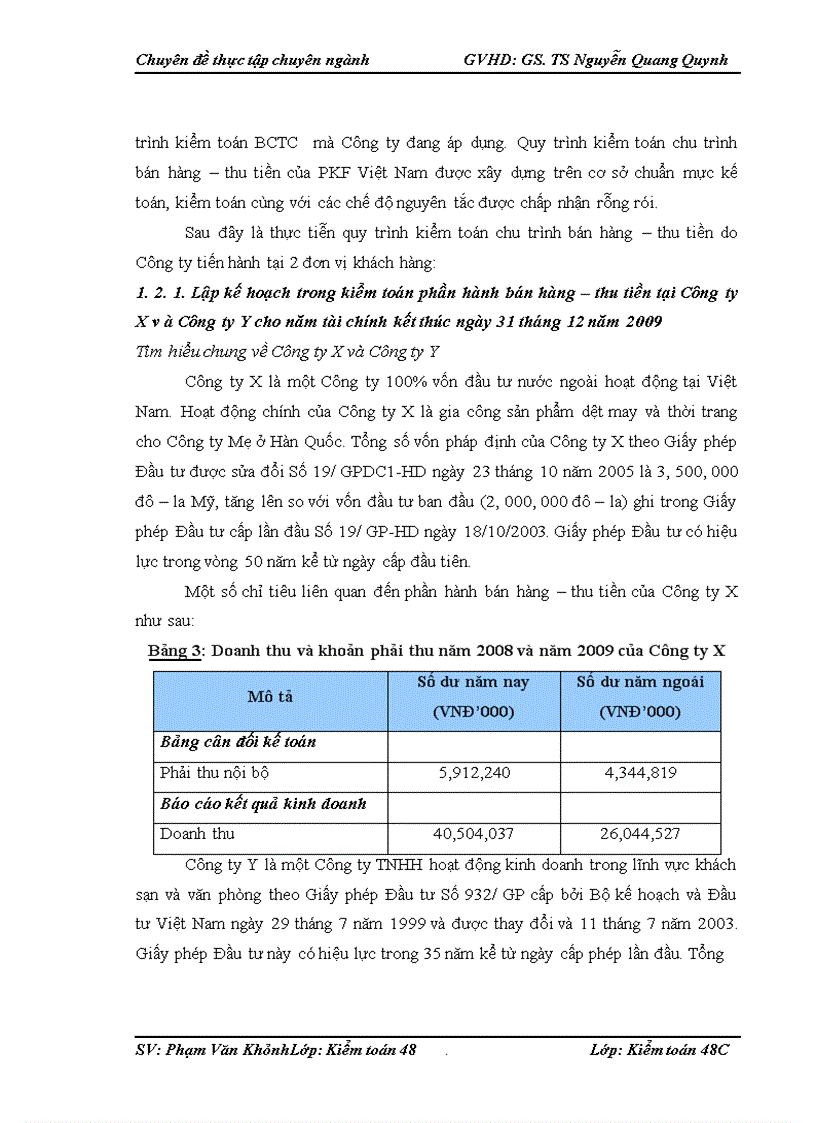 image for page Hoàn thiện kiểm toán chu trình bán hàng và thu tiền trong kiểm toán BCTC do Công ty TNHH Kiểm toán PKF Việt Nam thực hiện 1
