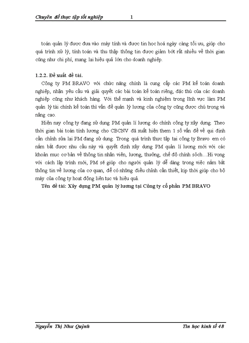 image for page Xây dựng phần mền lương tại công ty Cổ phần phần mềm Bravo