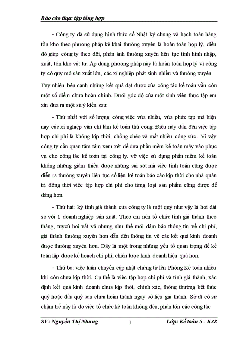 image for page Đánh giá khái quát về tổ chức hạch toán kế toán tại Công ty cổ phần xây dựng số