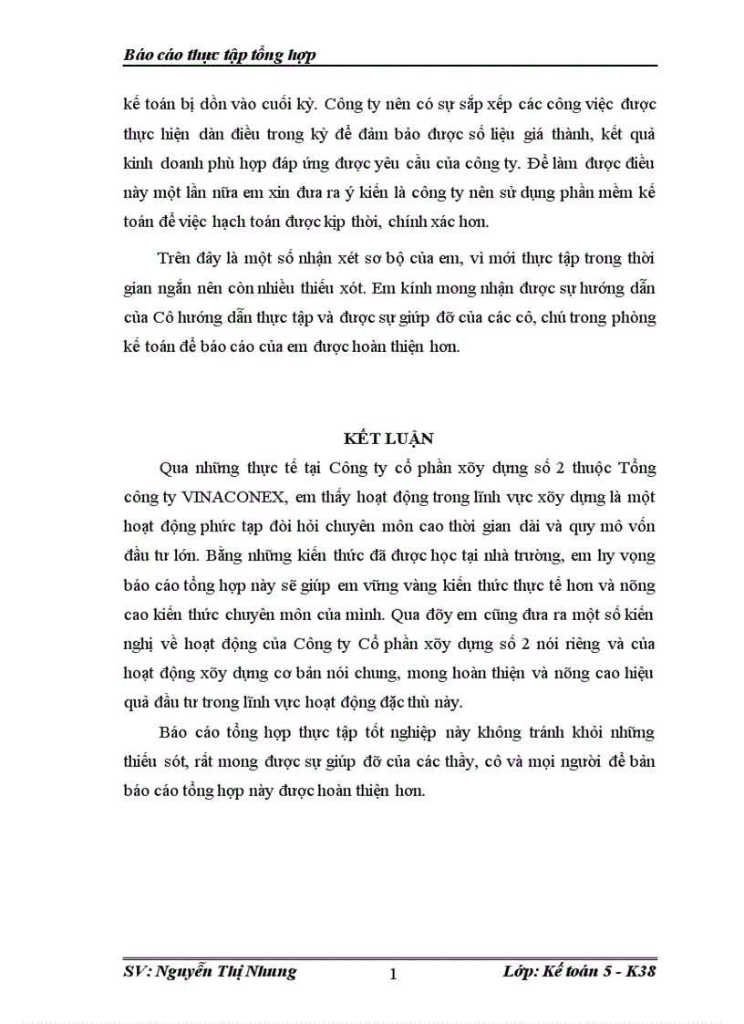 image for page Đánh giá khái quát về tổ chức hạch toán kế toán tại Công ty cổ phần xây dựng số