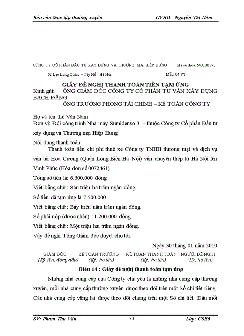 image for page Hoàn thiện kế toán nguyên vật liệu tại Công ty Cổ phần Đầu tư xây dựng và Thương mại Hiệp Hưng 1