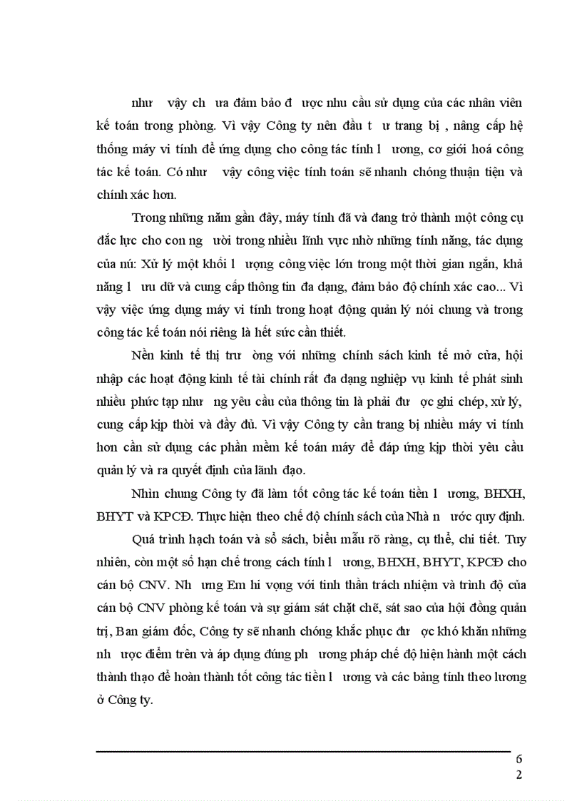 image for page Hoàn thiện kế toán tiền lương và các khoản trích theo lương tại Công ty TNHH Tuyết Ly 1