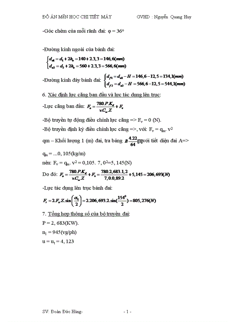 image for page Tính toán truyền động bánh răng côn răng thẳng