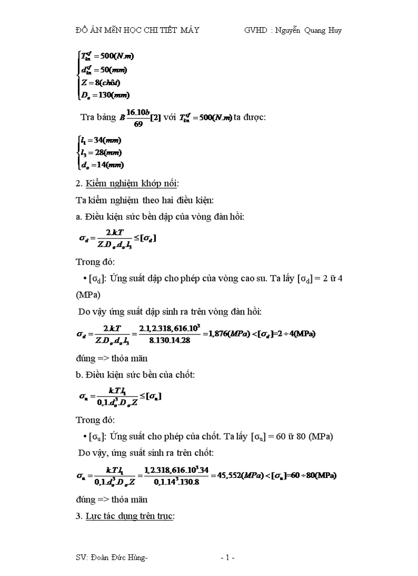 image for page Tính toán truyền động bánh răng côn răng thẳng
