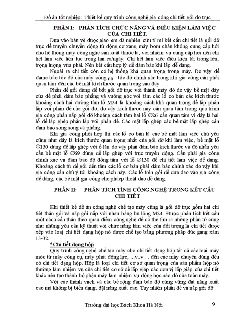 image for page Thiết kế quy trình công nghệ gia công chi tiết gối đỡ trục