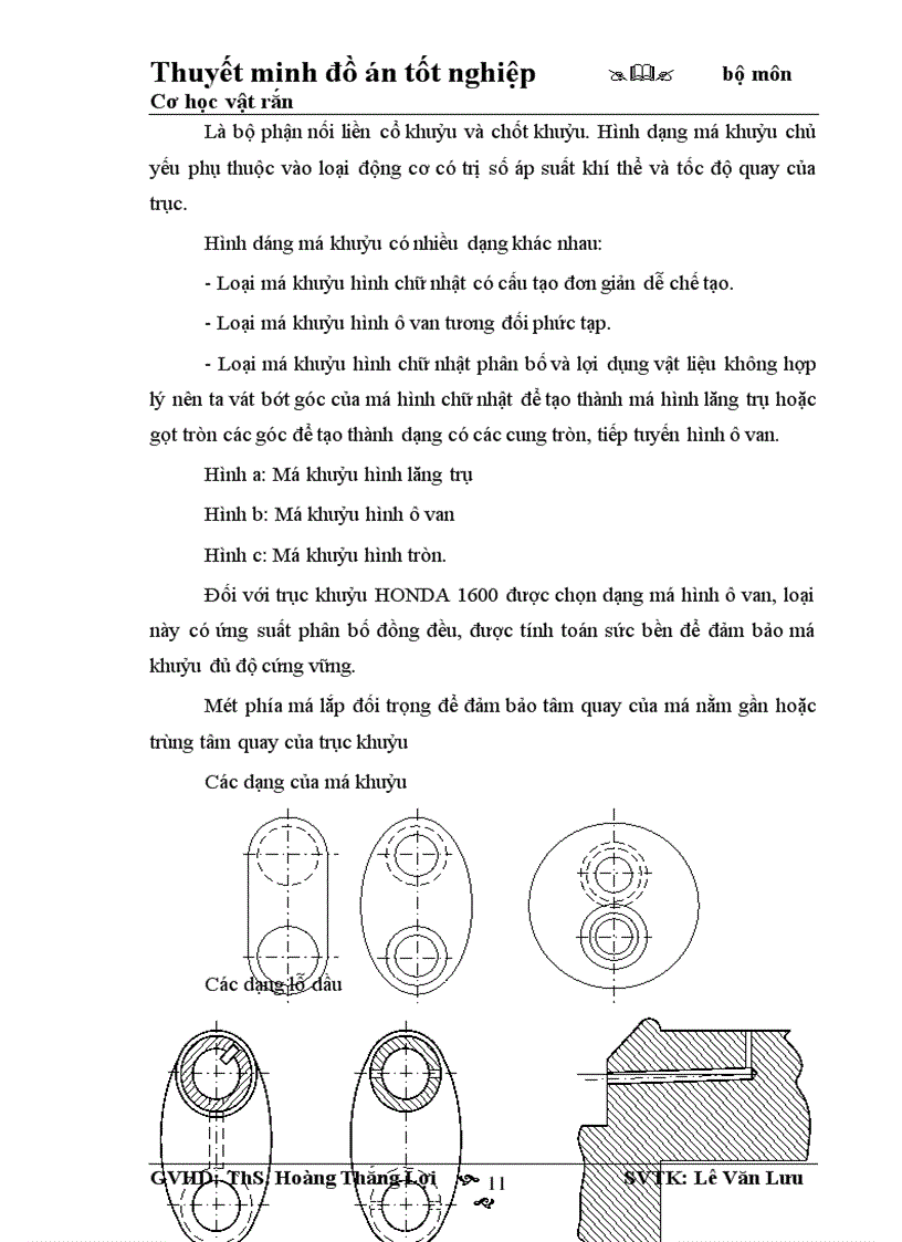 image for page Tính toán sức bền và lập quy trình công nghệ ra công trục khuỷu HONDA 1600 1