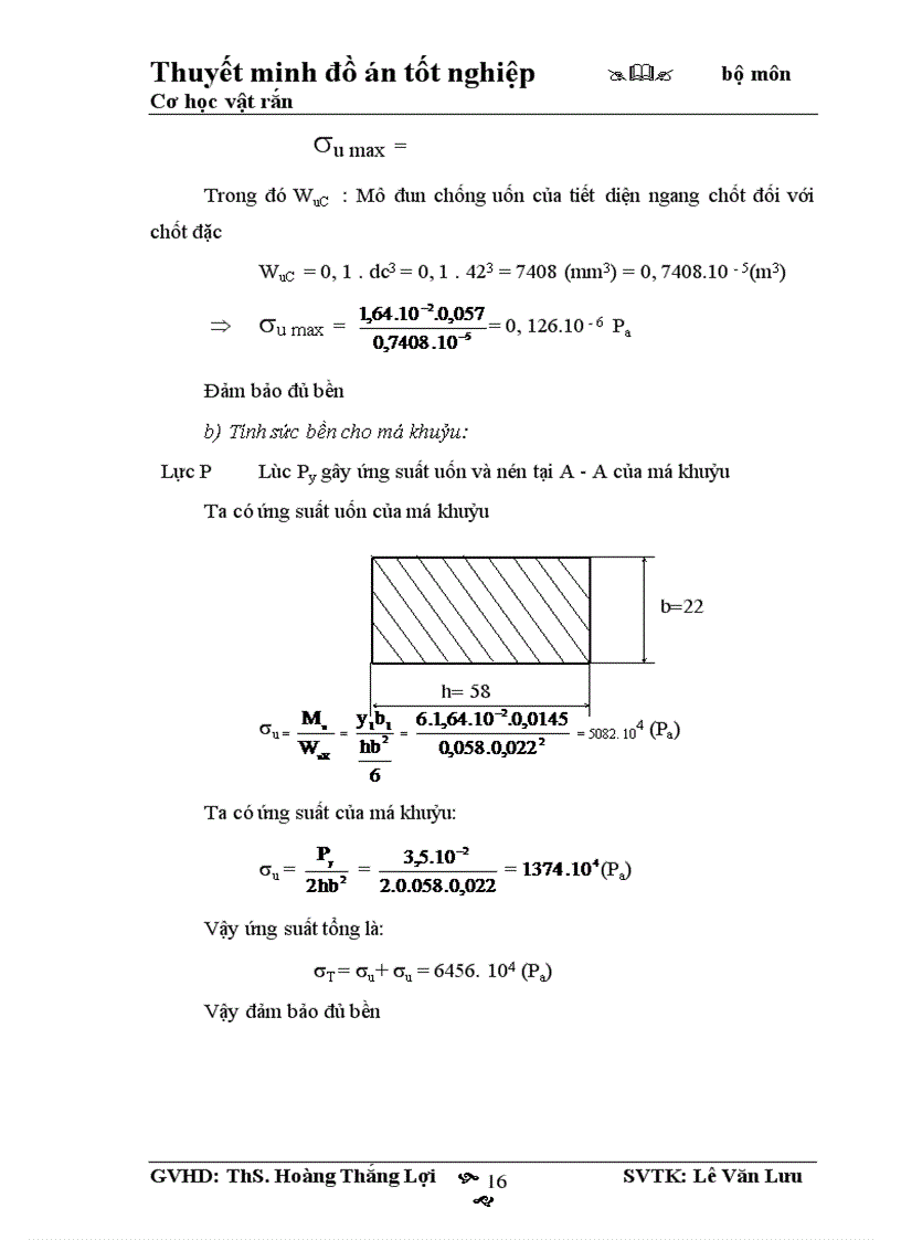 image for page Tính toán sức bền và lập quy trình công nghệ ra công trục khuỷu HONDA 1600 1