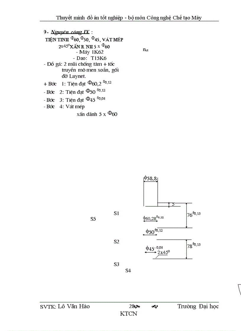 image for page Lập quy trình công nghệ gia công chi tiết trục vít