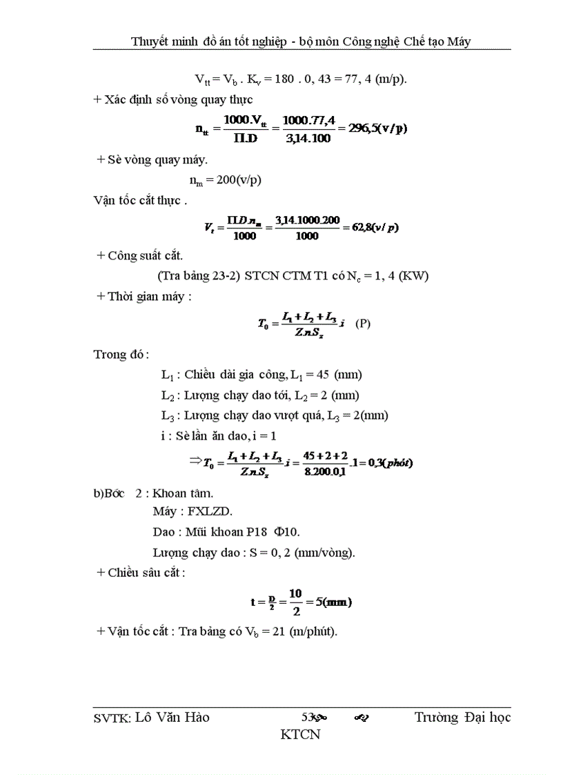 image for page Lập quy trình công nghệ gia công chi tiết trục vít
