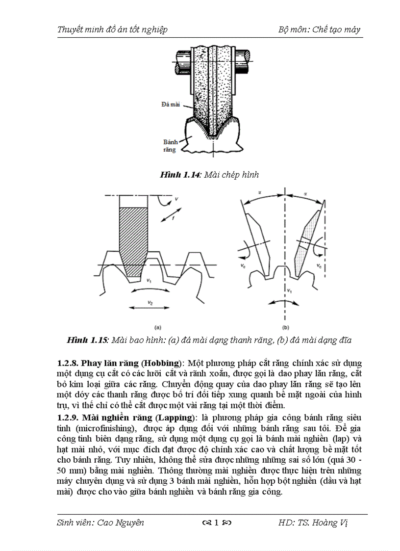 image for page Thiết kế máy Phay Lăn Răng
