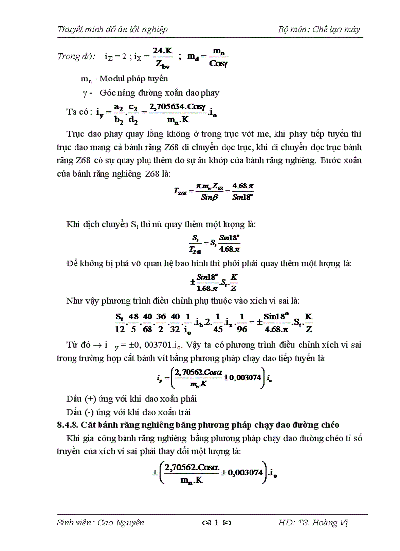 image for page Thiết kế máy Phay Lăn Răng