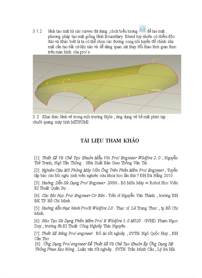 image for page Tổng quan về modun CAD trong phần mềm và tìm hiểu đánh giá các đề tài nghiên cứu về Pro