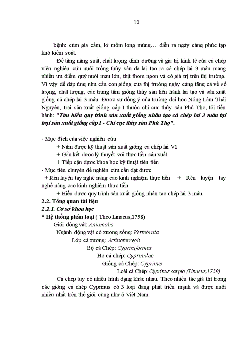 image for page Tìm hiểu quy trình sản xuất giống nhân tạo cá chép lai 3 máu tại trại sản xuất giống cấp I Chi cục thủy sản Phú Thọ