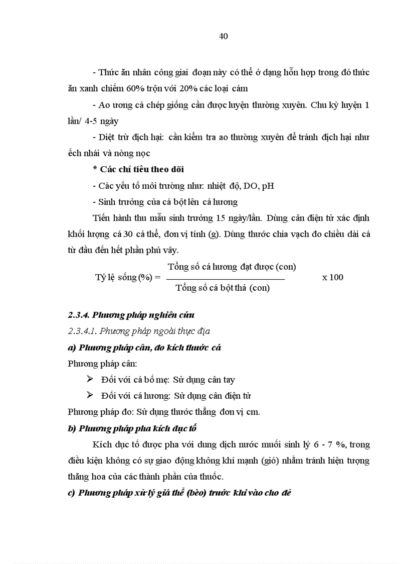 image for page Tìm hiểu quy trình sản xuất giống nhân tạo cá chép lai 3 máu tại trại sản xuất giống cấp I Chi cục thủy sản Phú Thọ