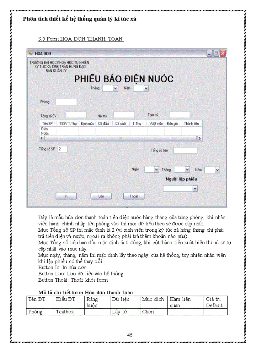 image for page Phân tích thiết kế hệ thống quản lý kí túc xá 1
