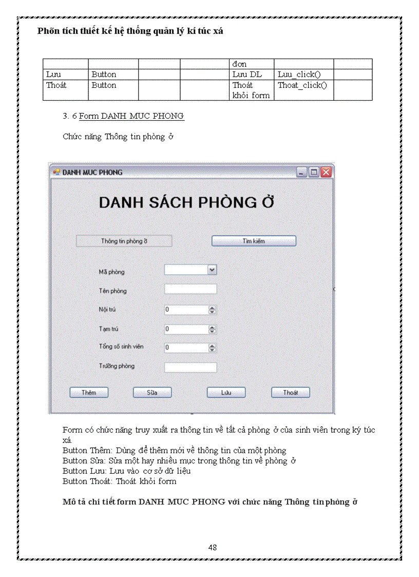 image for page Phân tích thiết kế hệ thống quản lý kí túc xá 1