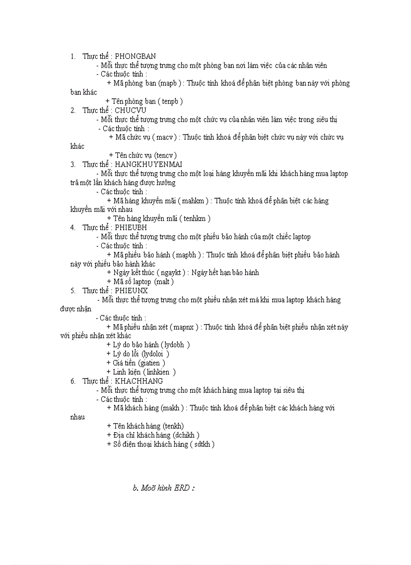 image for page Phân tích và thiết kế hệ thống quản lý mua bán laptop ở siêu thị điện máy