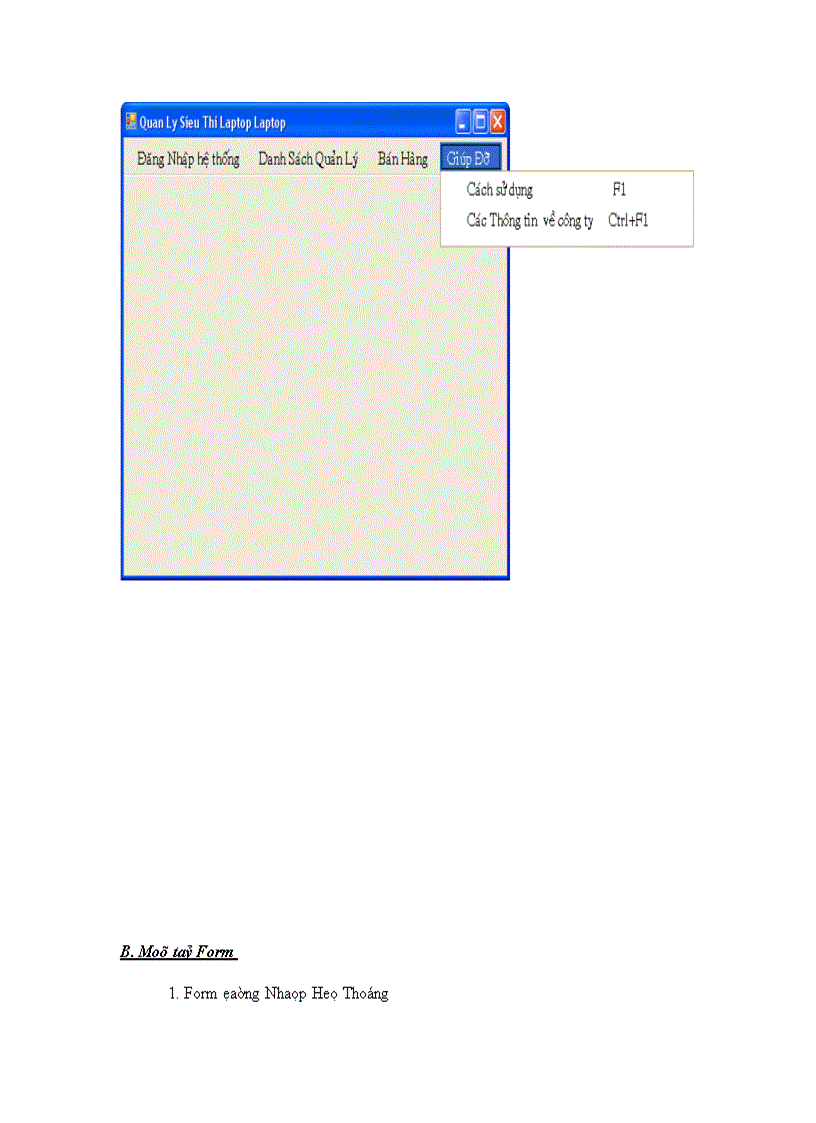image for page Phân tích và thiết kế hệ thống quản lý mua bán laptop ở siêu thị điện máy