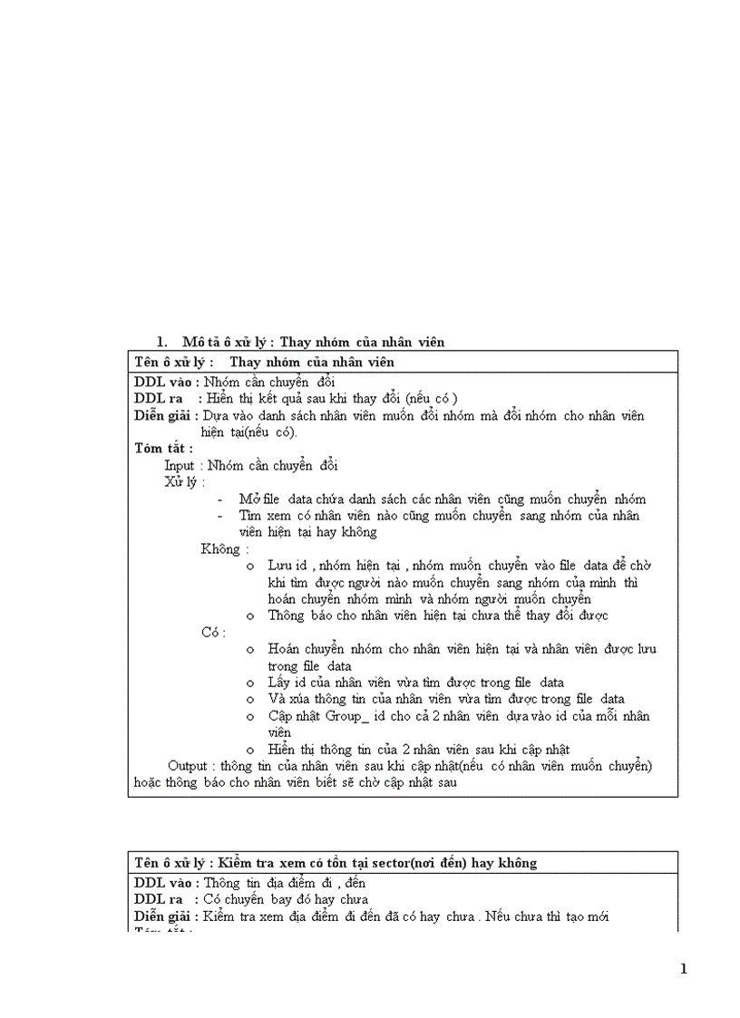 image for page phân tích và thiết kế hệ thống quản lý chuyến bay của một sân bay