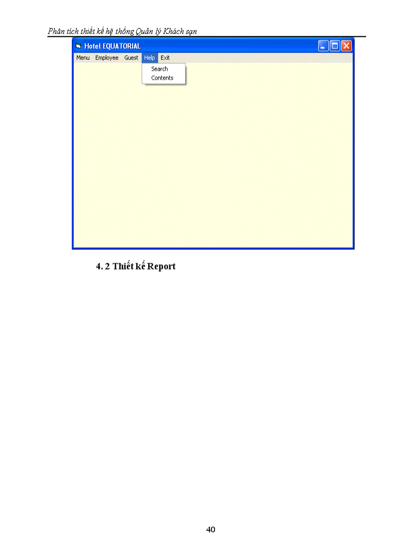 image for page Phân tích thiết kế hệ thống Quản lý Khách sạn