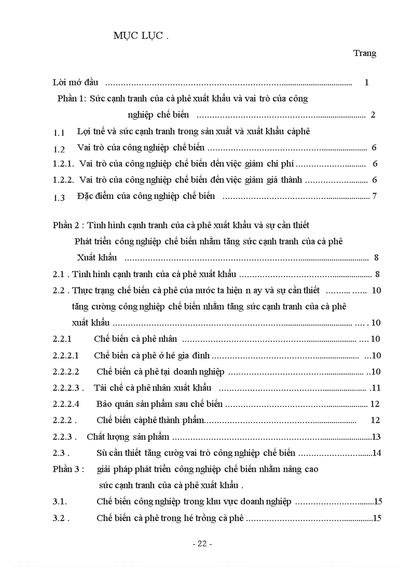image for page Phát triển công nghiệp chế biến ở Việt Nam nhằm tăng sức cạnh tranh của cà phê xuất khẩu