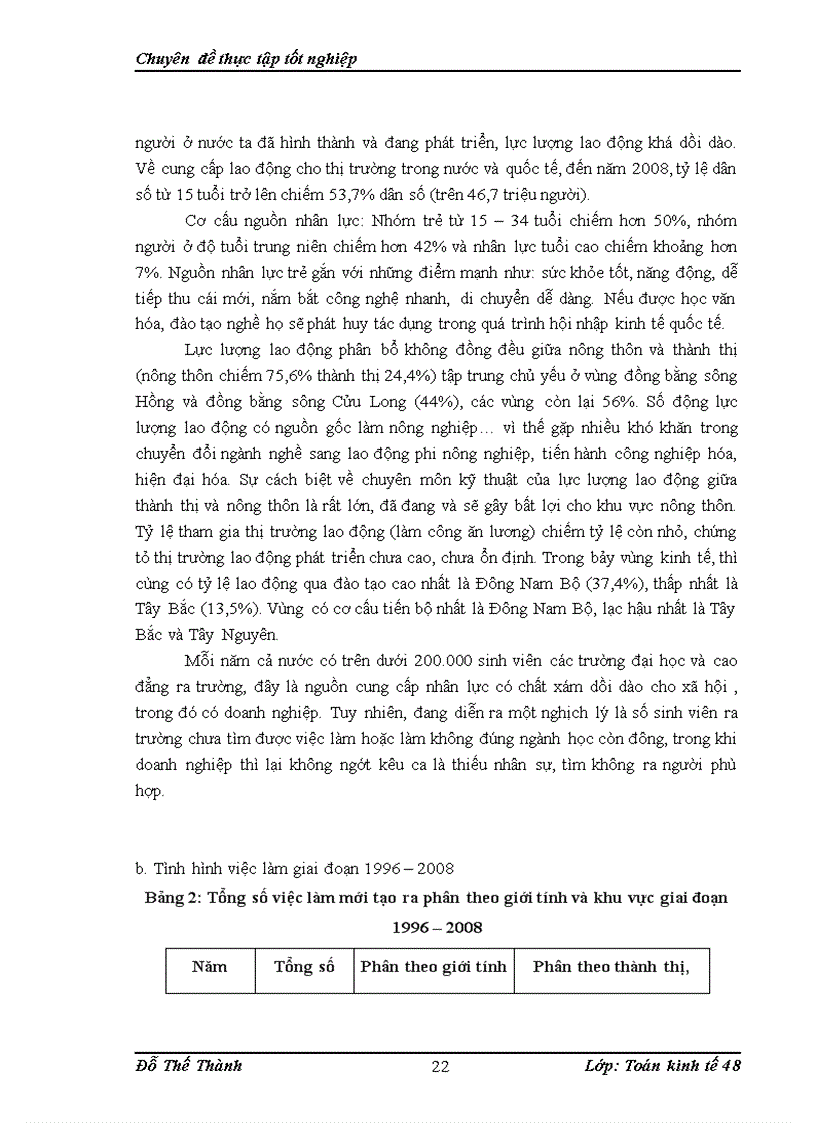 image for page Ứng dụng mô hình trễ koyck trong phân tích ảnh hưởng ngắn hạn và dài hạn của tăng trưởng GDP thực tế tới tăng trưởng Việc Làm và đưa ra một số dự báo