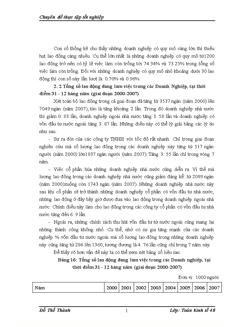 image for page Ứng dụng mô hình trễ koyck trong phân tích ảnh hưởng ngắn hạn và dài hạn của tăng trưởng GDP thực tế tới tăng trưởng Việc Làm và đưa ra một số dự báo
