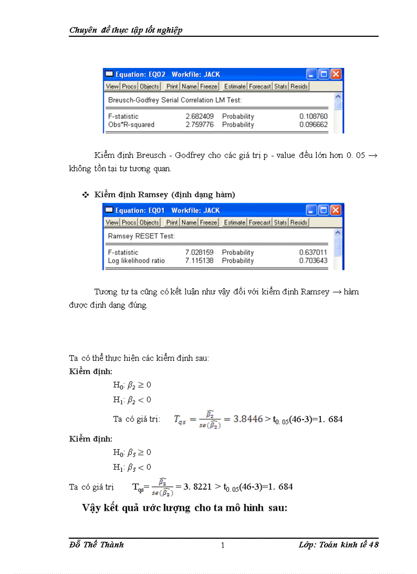 image for page Ứng dụng mô hình trễ koyck trong phân tích ảnh hưởng ngắn hạn và dài hạn của tăng trưởng GDP thực tế tới tăng trưởng Việc Làm và đưa ra một số dự báo
