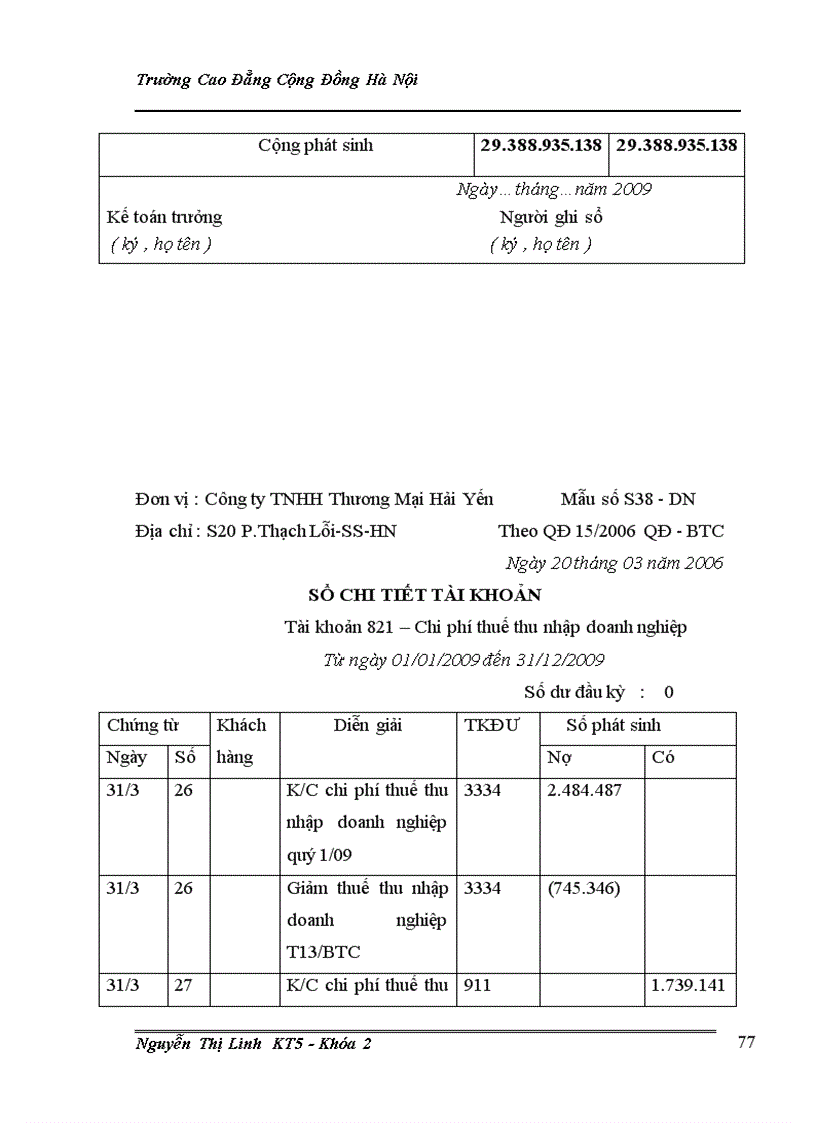 image for page Kế toán bán hàng và xác định kết quả kinh doanh ở Công ty TNHH Thương Mại Hải Yến 1